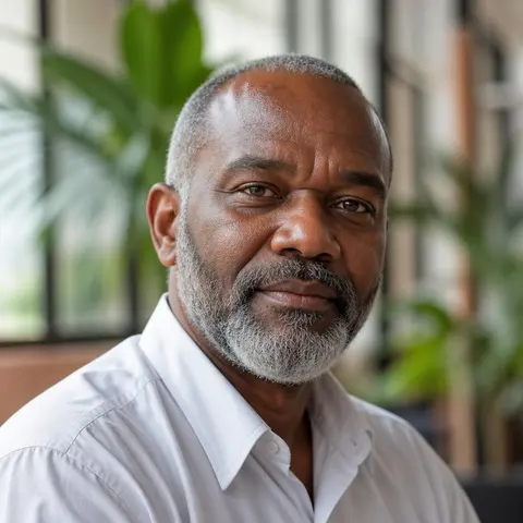 Coordinateur petite enfance dans un bureau lumineux